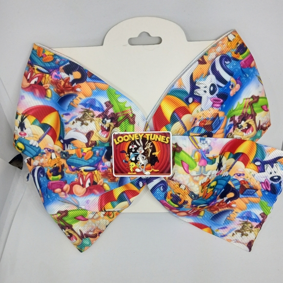 Hand Crafted Other - Hand Crafted Looney Tunes Multicolor Hair Bow